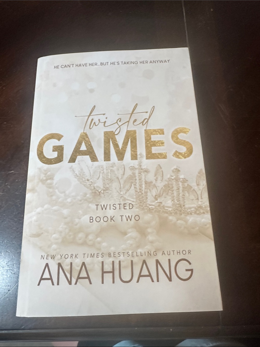 Twisted Games — White & Gold Paperback (Twisted Book Two)
